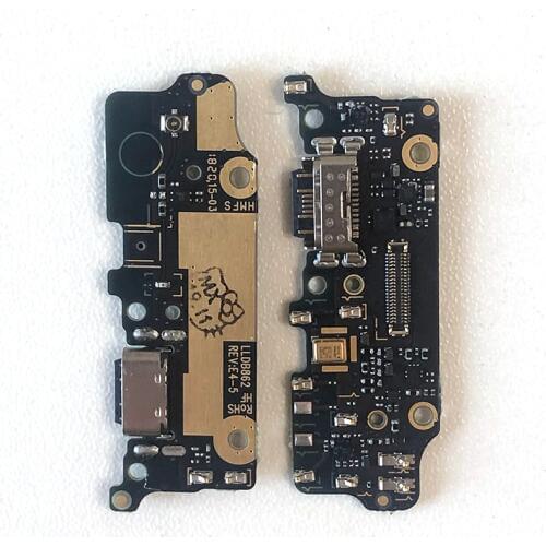 Original M&Sen 5.99" For Xiaomi Mi A2 (Mi 6X) MI6X New Microphone Module+USB Charging Port Board Flex Cable Connector