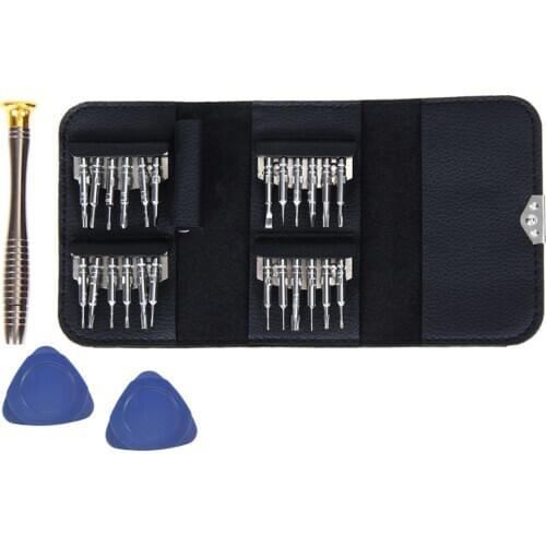 25 in 1 Precision Torx Screwdriver Cell Phone Wallet Repair Tool Kit for Mobile Phone Cellphone Electronics PC