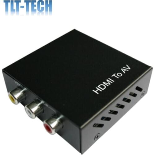 1080P HDMI to AV/CVBS converter Supports NTSC and PAL Compliant HDCP