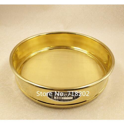 R 20cm*5cm Copper test sieve/ herb sieve/tea sieve/ laboratory sieve(10mesh to 200 mesh to 400 mesh free fast shipping