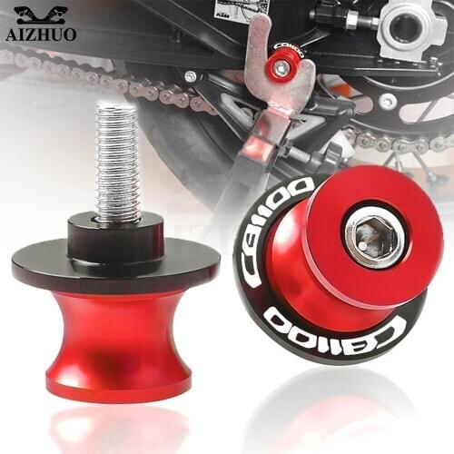 Motorcycle Swingarm Sliders Screw 8MM CNC Aluminum FOR Honda CB 1100 Swing Slider Stand Screws CB1100 GIO Special 2013-2017 2016