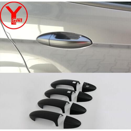 YCSUNZ black side door parts door handle protector car styling accessories For ford ecosport 2013 2014 2015 2016 2017 2018 2019