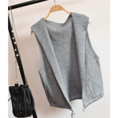 New Arrival Women Vest clip Spring and Autumn Loose Female Cardigan Plus Size cape Sweater Outerwear