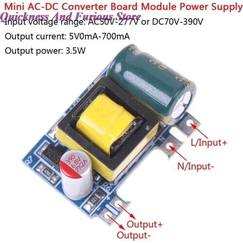 1PCS Hot New Mini AC-DC 110V 120V 220V 230V To 5V 12V Converter Board Module Power Supply Wholesale