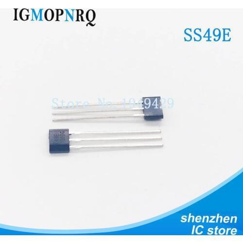 10PCS/LOT 49E Hall element OH49E SS49E TO-92 Hall sensor Hall Effect Sensor NEW