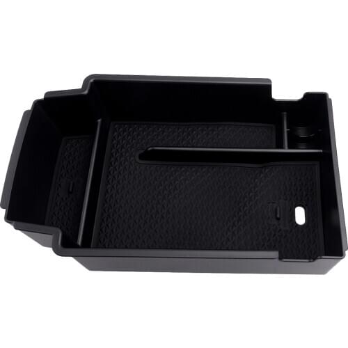 Car Black Center Console Armrest Storage Organizer Box Tray Fit For Chevrolet Blazer 2019 2020 Accessories