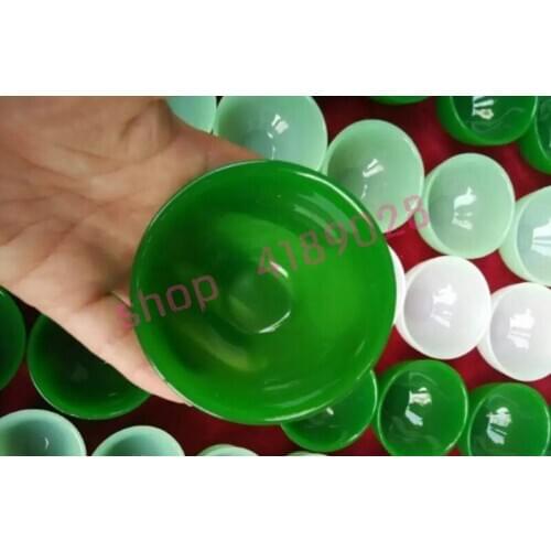 Afghan jade, bamboo joint cup, tea bowl / wine cup / Kung Fu teacup,1piece