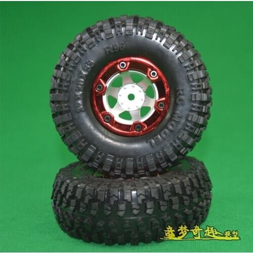 Feiyue FY-01 FY-02 FY-03 1/12 RC Car spare parts Rear axle truck wheel tire 2pcs