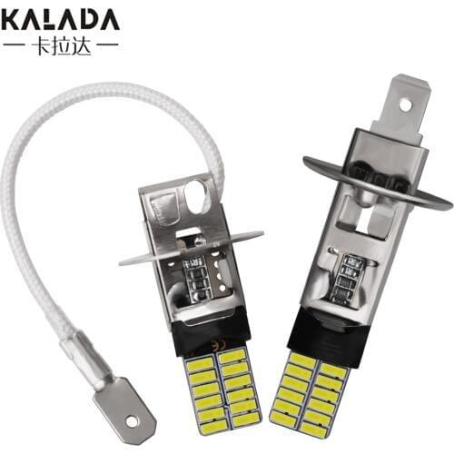 Светодиодные LED лампы H3 (PK22s) KALADA China At AliExpress