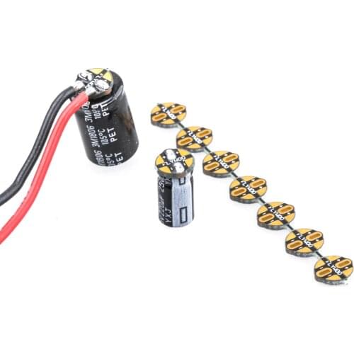 7PCS Flywoo 7.7mm x 1.0mm Capacitor Cap PCB for RC FPV Racing Drone RC Quadcopter Multicopter Multirotor RC Accessories Parts