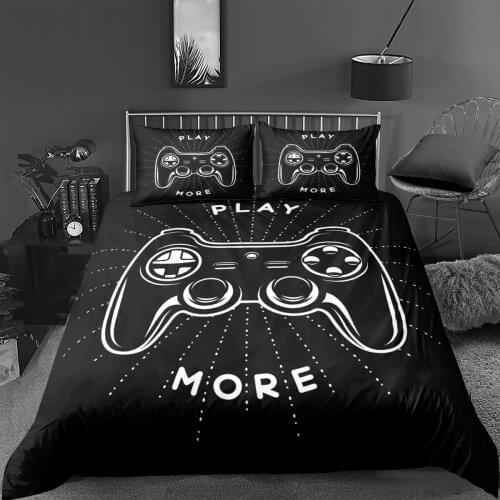 Gamepad Printed 3D Bedding Set Bedroom Soft Quilt Cover Duvet Cover 240 x 220 With Pillowcase Single Twin Queen Double King Size