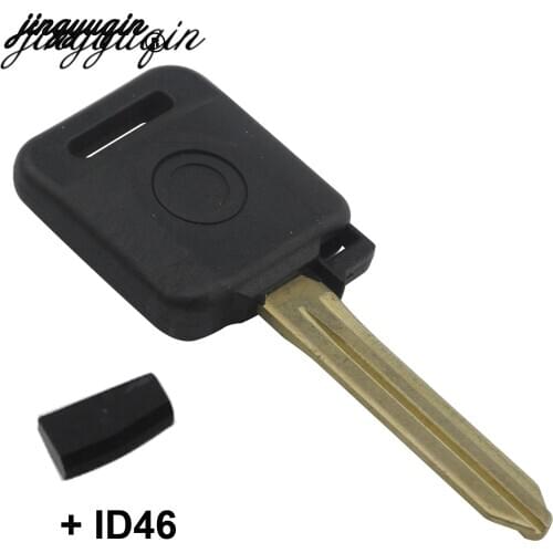 Jingyuqin Ig Chipped Transponder Key Shell For Nissan Teana with Chip 46 ID 46 PCF7936AS PCF7936