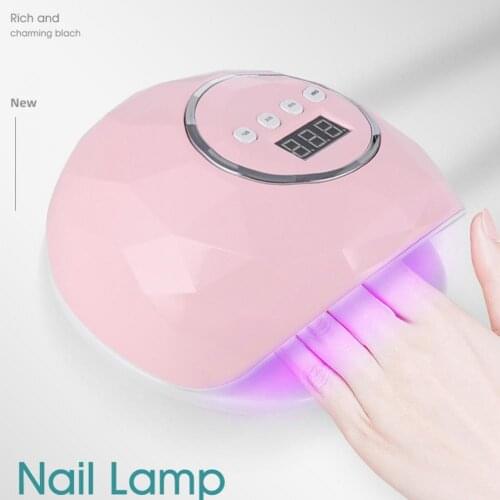 39 LED 4 Gears Beads Nail Lamp Soft Light Quick Dry Large Space 86W Hands Foot Dual Use Manicure Drying Lamp for Female