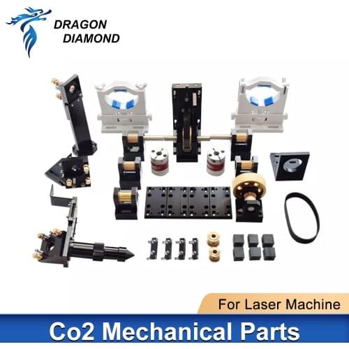 DRAGON DIAMOND CO2 Laser Metal Parts Transmission Laser Head Mechanical Components For DIY CO2 Laser Engraving Cutting Machine