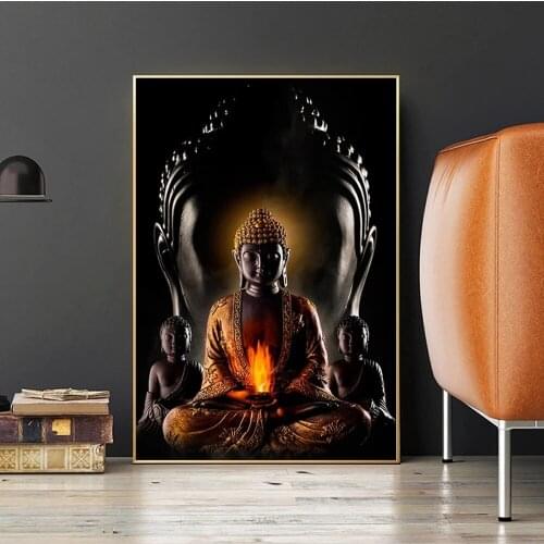 DIY 5D God Buddha Wall Art Buddha Statue diamond Painting Buddhism Wall For Living Room Religious Cross stitch Wall Decor