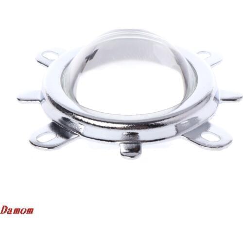 OOTDTY 60/120 Degree 44mm Lens + 50mm Reflector Collimator+ Fixed Bracket For 20W-100W LED Light Lamp