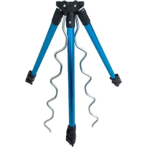 Portable Fishing Rods Tripod Foldable Telescopic Rod Stand Holder Aluminum Alloy Sea Pole Bracket Night Fishing Light Bracket
