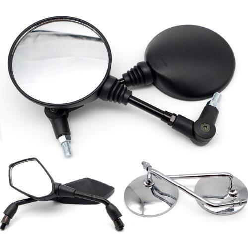 Universal Motorcycle Mirror Rearview Side Mirrors Motor Accessories for yamaha r1 2008 honda cbr500r honda varadero xl1000