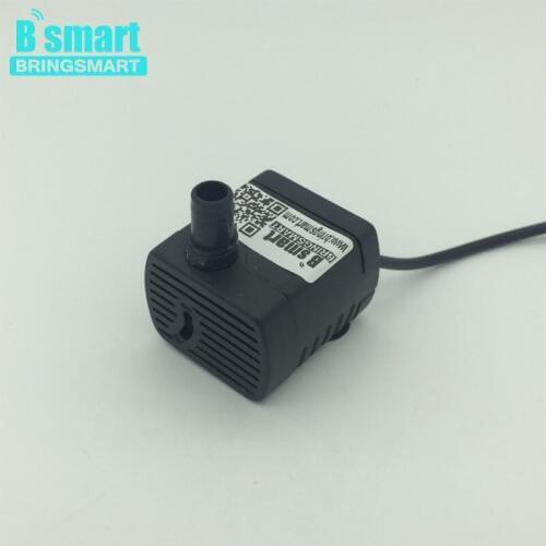 BringSmart JT-1020 150-280L/H Flow Rate Water Pump 6V 12V DC Brushless Pump 0.8/1.6M Water Head Fountain Pump Mini Pump