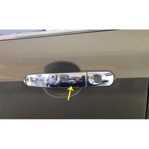 Car Cover Protect Detector Stick Frame Trim ABS Chrome Molding Door Armrest Handle 8pcs For Ford Kuga Escape 2017 2018 2019 2020