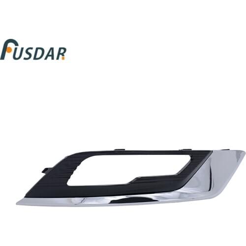 1Pcs Chrome Front Bumper Gloss Black Fog Light Cover Grill Right Side Fit For Ford Mondeo/Fusion 2017