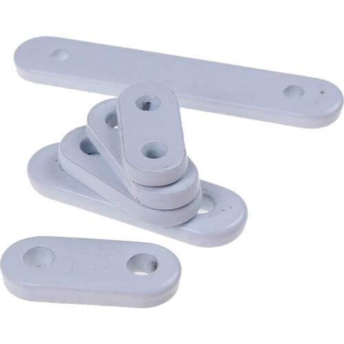 10PCS White Coating Curtain Lead Block Put Bottom Weight Gain For Home Curtain Lead Wire Weighting Iron Shower Curtain Accessory