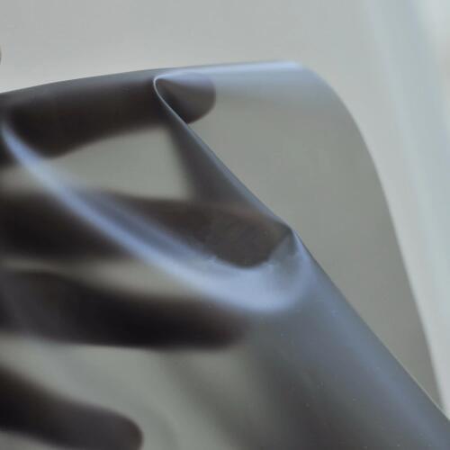 137cm*50cm Translucent tpu fabric designer fashion fabric perspectivity clothes raincoat cloth thick 0.2mm black