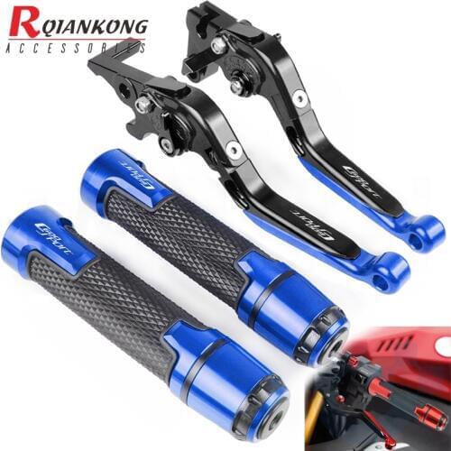 For BMW C600 SPORT 2011-2015 CNC Aluminum Motorcycle Accessories Adjustable Foldable Brake Clutch Levers and Handlebar Grips