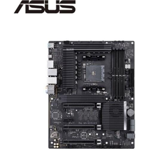 Used For ASUS Pro WS X570-ACE Motherboard Socket AM4 DDR4 For AMD X570M X570 Original Desktop PCI-E 4.0 m.2 sata3 Mainboard
