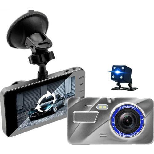Car DVR Car Camera On cam Dash Camera 4.0 Inch IPS Screen FHD 1080P Video 170 Degree Cam Vehicle Camera