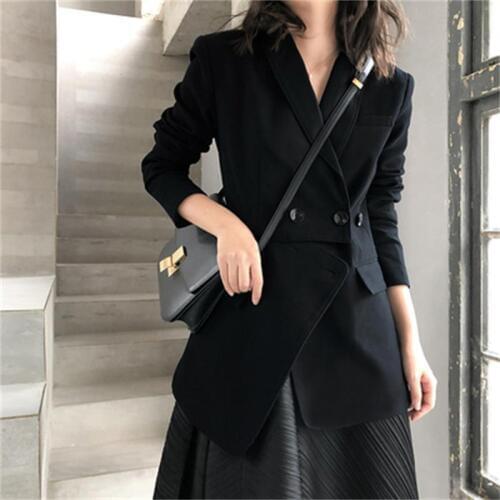 Fashion Blazers Women Small suit jacket female new high quality black spring and autumn retro casual suit women coat super cool