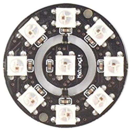 Mokungit SK6812 WS2812B LED Ring 37LEDS 5050 Built-in RGB Driver For Arduino Integrated LED Lighting Ring DC5V