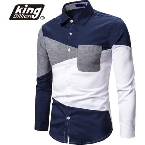 EU Size 2021 New Casual Mens Fashion Long Sleeve Shirt New Mens Gradient Stripe Printed Long Sleeve Shirt