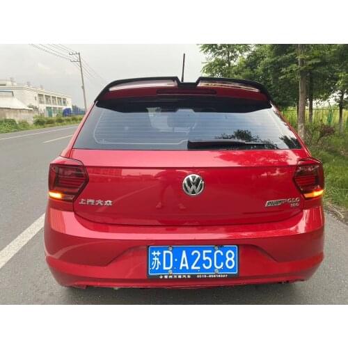 Suitable For 19 Kinds Volkswagen Plus Special Tail Wings, Sports New Polo Modified Fixed Wing Without Holes
