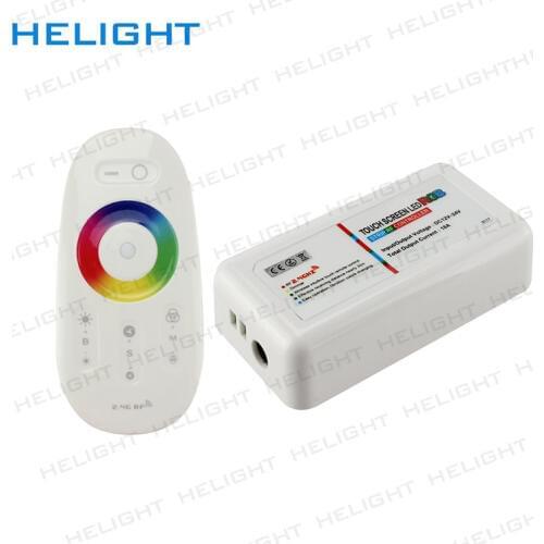 RF 2.4G Touch remote RGB RGBW Controller RGB/RGBW controller for Led Strip RGB/RGBW Wireless RF Remote Controller for LED Strip