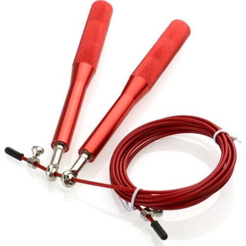 Jump Rope Ultra-speed Skipping Rope Steel Wire jumping ropes for Boxing Gym Fitness Training 3 Meters Adjustable Speed Gym