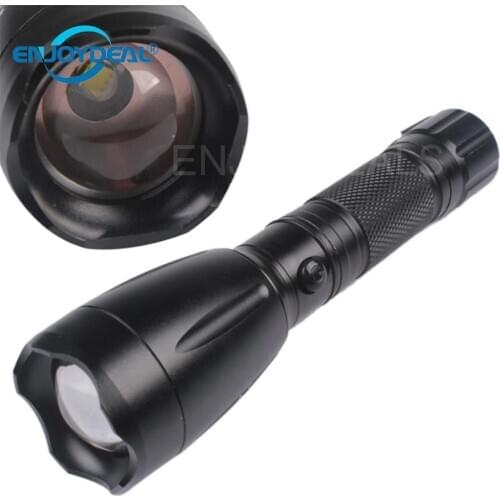 Super Bright 3000 Lumens T6 LED Zoomable 5-Mode Flashlight Torch Zoom Waterproof Lamp for hunting cycling climbing camping