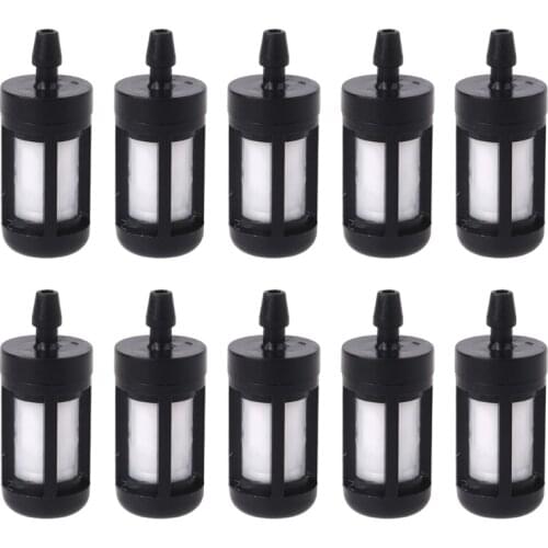 10pcs Fuel Filter ZAMA ZF-1 ZF1 for Poulan McCulloch Tecumseh 410263 420145 Chainsaw Trimmer Garden Tools