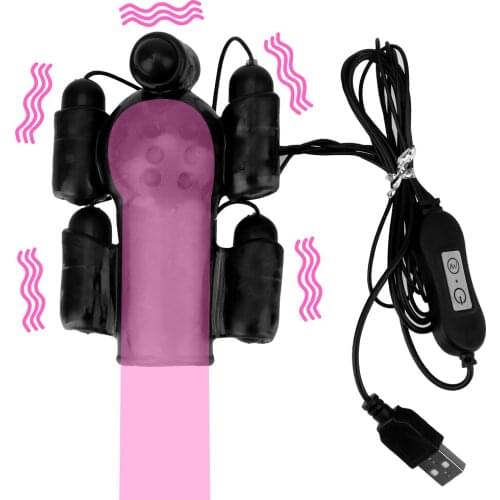 Penis Vibrator Penis Massager Penis Trainer Ring Male Masturbation Sex Toys for Men Glans Vibrator Delayed Ejaculation