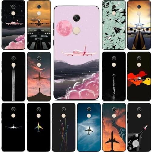 YNDFCNB aircraft plane airplane Phone Case for Redmi Note 8 7 9 4 6 pro max T X 5A 3 10 lite pro