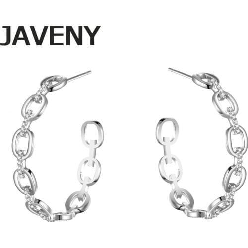 925 Sterling Silver Jewelry Female Gemstone Hoop Earings for Women 2019 Statement Jewel Accessories Birthday Party Gifts