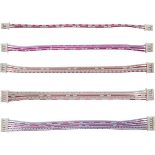 10Pcs JST PH 2.0mm Pitch 2.0 Plug Cable Connector JST 2.0 Double Head Wire Connectors 20CM 2P 3P 4P 5P 6Pin