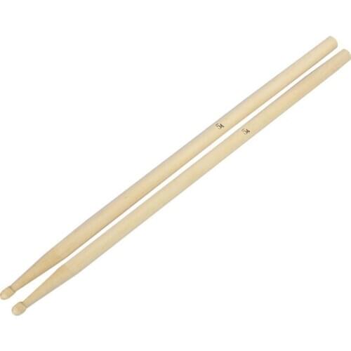 Hot Sale Drum Sticks Wear-resistant 2pcs Maple Wooden Drumsticks 5A Drum Sticks Percussion Instruments Accessories