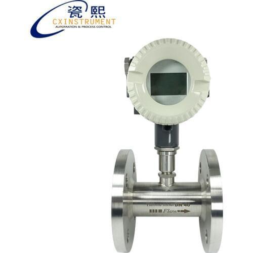 DN25 6~42 m3/h flow range and LCD Display Lwgy Turbine Flow Meter