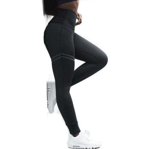 Fashion Casual Sport High Waist Leggings High Quality Offset Printing Leggings Slim Elasticity Fitness Leggins Women Leggings