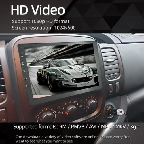 7'' Android 10 Car GPS Navigation Radio For Renault Trafic 3 2017 Opel Vivaro DSP BT Multimedia Video Player No 2din 2 din dvd