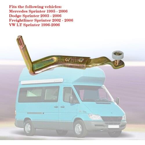 Sliding Door Roller Guide for Mercedes Sprinter Vw LT Sprinter Dodge Sprinter 1995-2006 Right Bottom Hinge 9017600128
