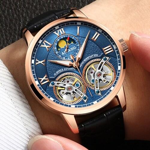 2021 new brand-name watches mens genuine mens brand-name automatic water ghost time assassin mechanical watch mens watch