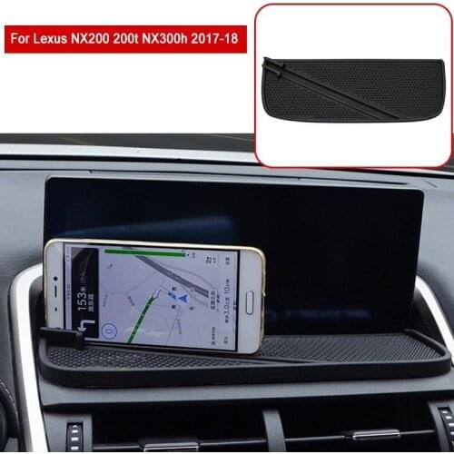 2020 New Roll-over Bars Cages Anti-slip Car Mat Dashboard Navigation Cover For Lexus NX200 NX200t NX300h 2017-2018 Mounts Holder