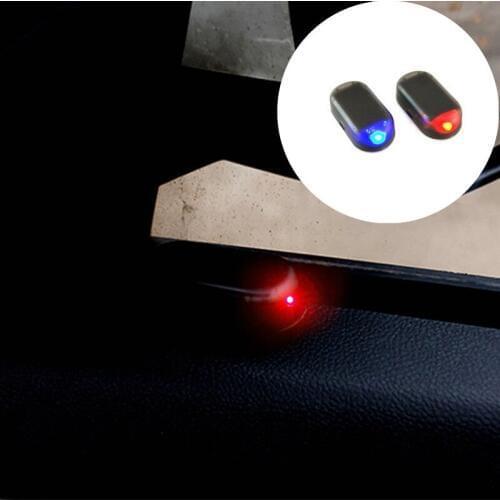 New 1PCS Universal Solar Car Alarm LED Light for Suzuki SX4 SWIFT Alto Liane Grand Vitara Jimny S-Cross